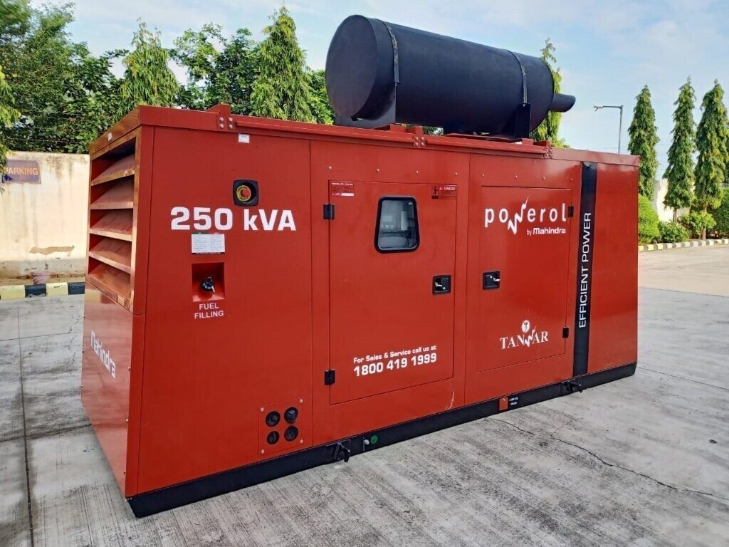 250 kVA Mahindra Powerol Diesel Generator