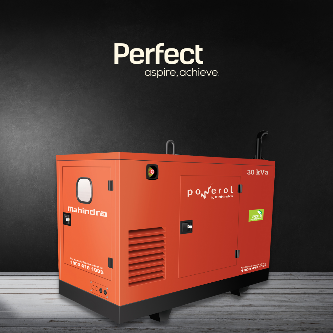 30 kVA Mahindra Powerol Diesel Generator