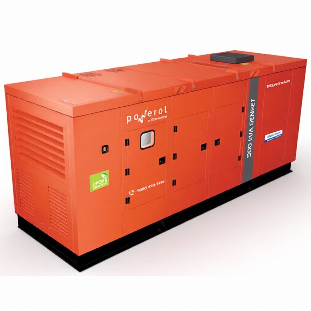 500 kVA Mahindra Powerol Generator