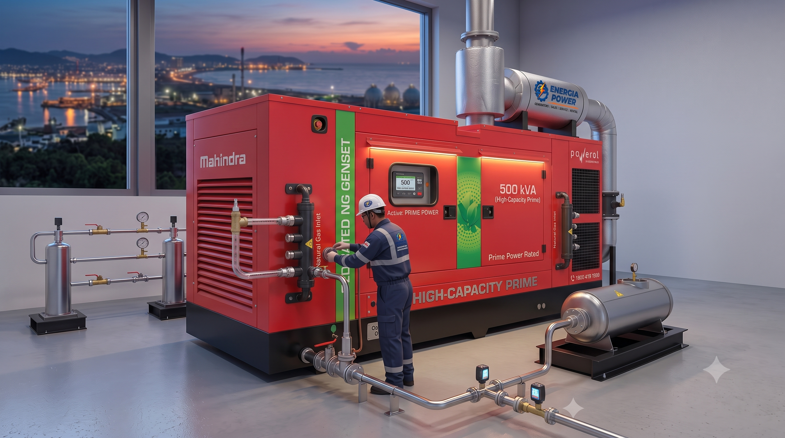 Heavy Commercial & Industrial Generators