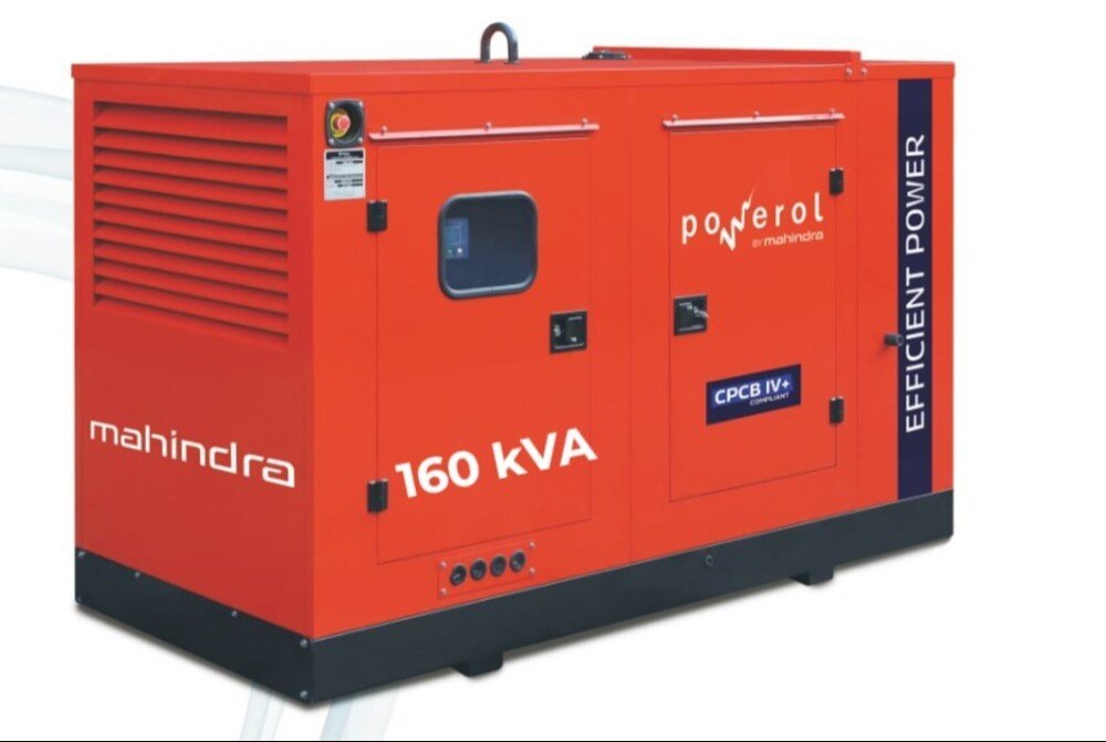 160 kVA Mahindra Powerol Three Phase Silent Diesel Generator